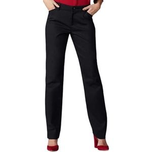 Lee Women's Wrinkle Free Relaxed Fit Straight Leg Pant